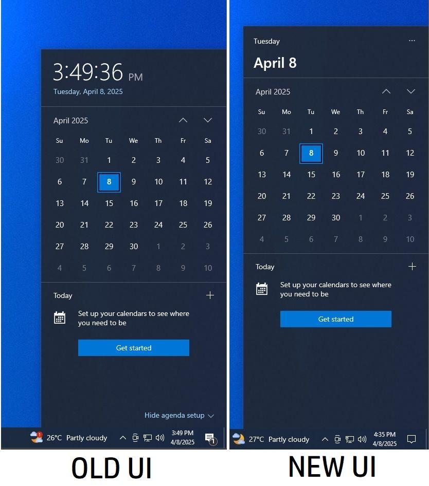 微软发布Win10 19045.5912预览版：优化任务栏日历显示，提升用户体验